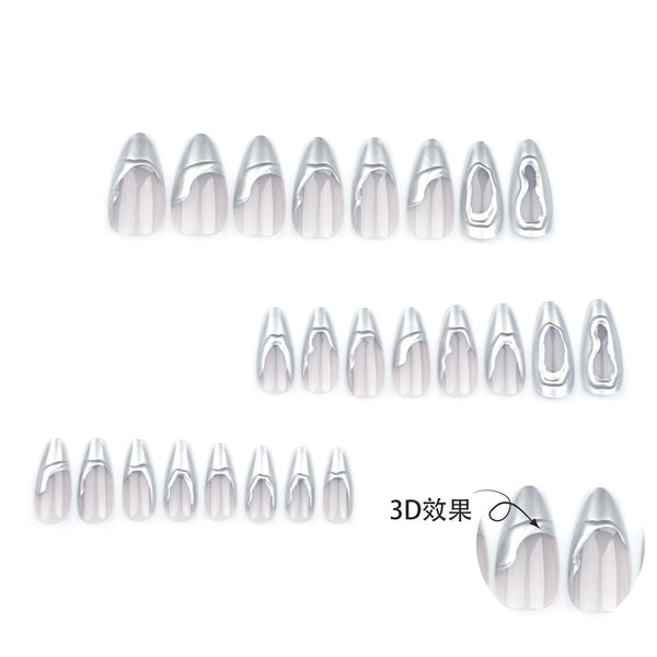 Armadura 3D de Plata Francesa para Mujer