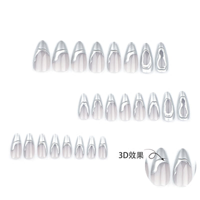 Armadura 3D de Plata Francesa para Mujer - Image 2
