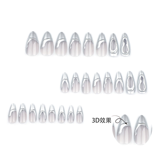 Armadura 3D de Plata Francesa para Mujer - Image 2