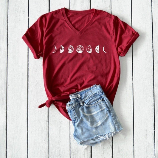 Playera Oversized Luna y Estrellas - Diseño Literario Minimalista - Image 5