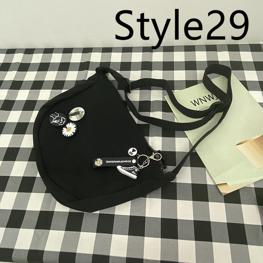 Bolsa Mensajero de Lona para Hombre - Bolso de Hombro Ligero y Versátil - Image 30