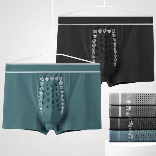 Calzoncillos Transpirables con Partículas de Masaje para Hombre - Tela Hipoalergénica - Image 16