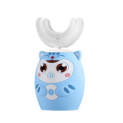 Cepillo de Dientes Eléctrico Infantil Ultrasónico 360° con Patrón Cartoon - Image 22