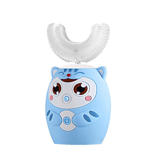 Cepillo de Dientes Eléctrico Infantil Ultrasónico 360° con Patrón Cartoon - Image 22
