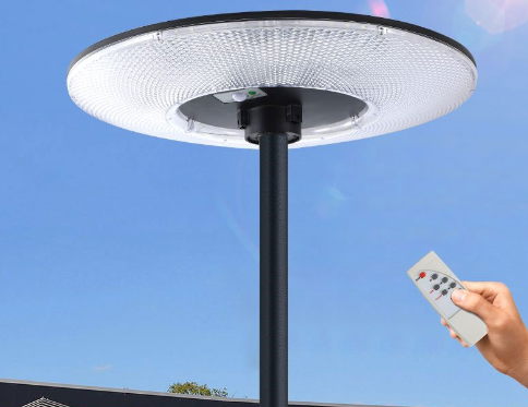 Lámpara Solar de Jardín con Sensor de Movimiento - Iluminación Inteligente para Exteriores