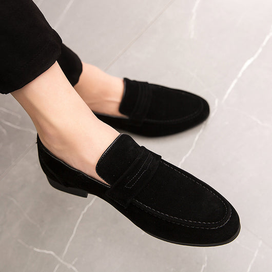 Zapatos Casuales de Ante para Hombre - Slip-on Cómodos de Cuero - Image 6