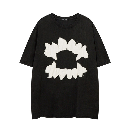 Camiseta Suelta de Manga Corta - Comodidad Total