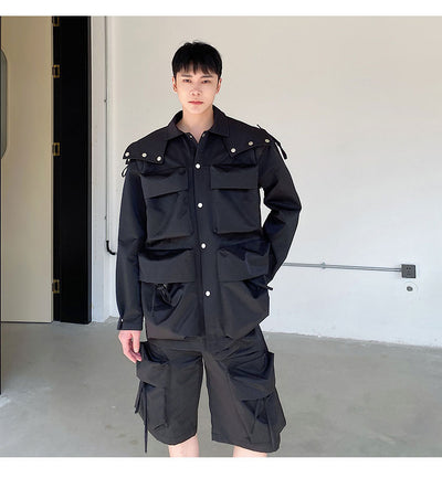 Chaqueta Táctica Multipockets con Funcionalidad Profesional - Image 27