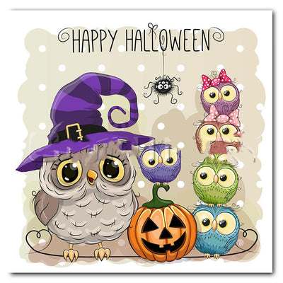 Pintura de Diamantes Gato Halloween Cuadrado - Arte Relajante y Decorativo - Image 33