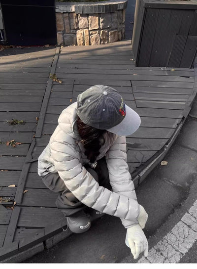Chaqueta Deportiva de Algodón con Capucha y Patrón Cuadros Horizontales - Image 18