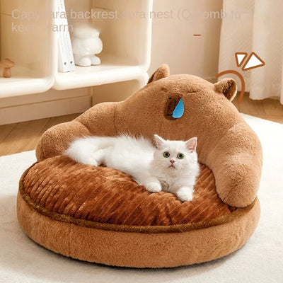Cama Princesa para Gatos - Sofá Desmontable y Lavable para Múltiples Mascotas - Image 4