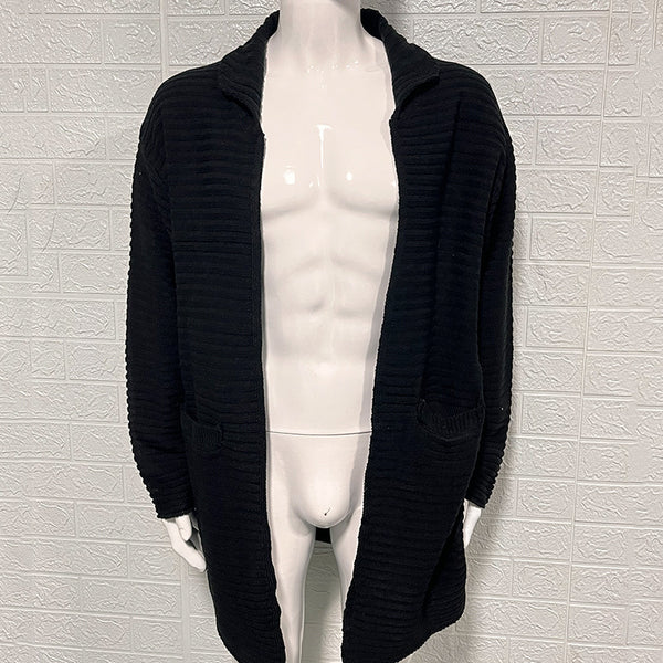 Abrigo Cuello Alto Manga Larga Color Sólido para Otoño e Invierno