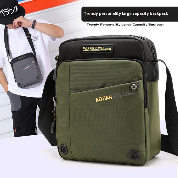 Bolsa Crossbody Impermeable para Hombre - Viajes y Aventuras al Aire Libre
