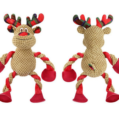 Juguete Navideño para Limpiar Dientes y Aliviar Encías en Mascotas - Image 7