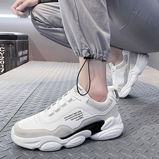 Tenis Casuales para Hombre Tendencia Joven Suela Gruesa Estilo Papá - Image 4