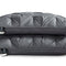 Gris Oscuro Low Pillow 2 Piezas
