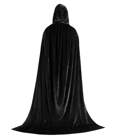 Capa de Bruja Negra para Disfraz de Halloween y Eventos - Image 12