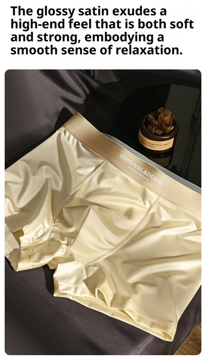 Bóxers de Seda de Hielo Ligera de Lujo para Hombre - Transpirables para Verano - Image 32