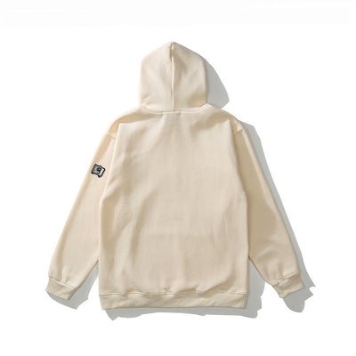Sudadera con Capucha y Panel de Calavera Ósea - Image 7
