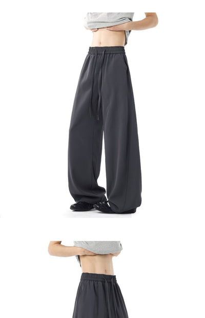 Pantalones Casuales de Corte Elegante con Detalles de Costura para Hombre - Primavera y Verano - Image 20