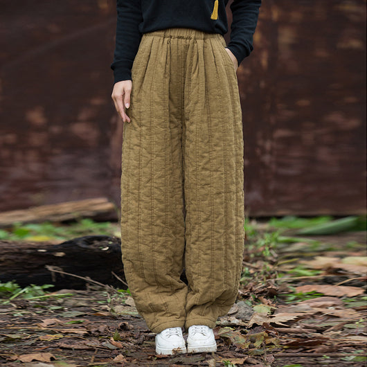 Pantalones Casuales Slim Fit para Mujer en Algodón Puro - Image 3