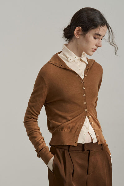 Cardigan Cuello Alto Casual para Mujer - Image 33