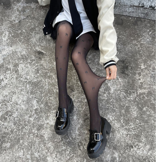 Calcetines Cortos Cintura Alta con Moño - Colección Love