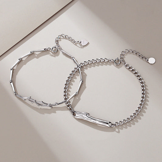 Pulsera de Pareja Montañas, Bosques y Ramas