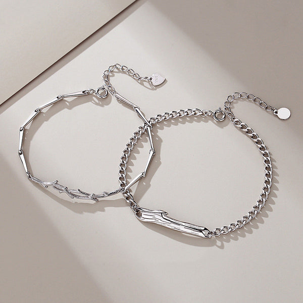 Pulsera de Pareja Montañas, Bosques y Ramas