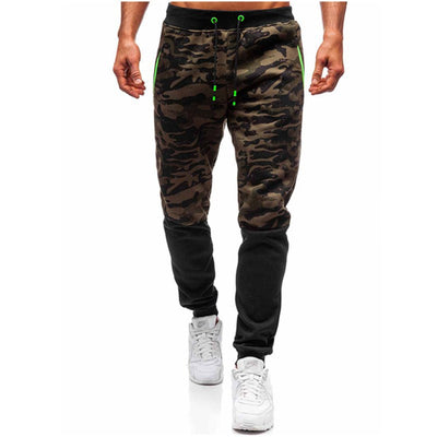 Pantalones Slim Fit Camuflado con Cordones para Hombre - Image 5