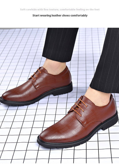 Zapatos Formales de Cuero Genuino para Hombre Talla Grande - Image 32