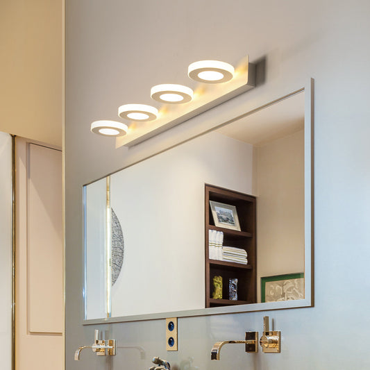 Espejo de Baño con Luz LED Moderna - Protección Visual y Maquillaje Profesional - Image 2