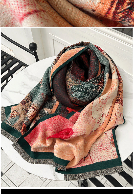 Pashmina Artificial Elegante - Chal de Moda con Estilo Premium - Image 30