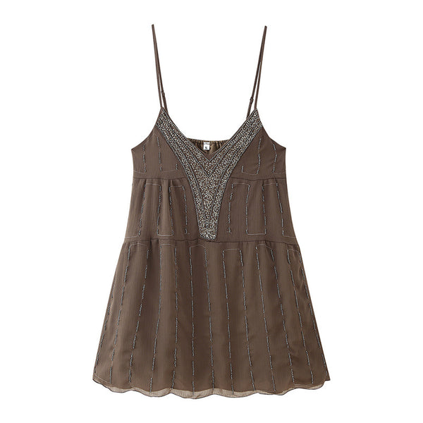 Blusa Escotada con Lentejuelas y Bordados Delicados - Image 23