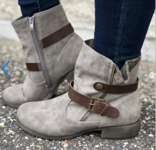 Botas Cortas Importadas para Mujer - Diseño Personalizado - Image 2