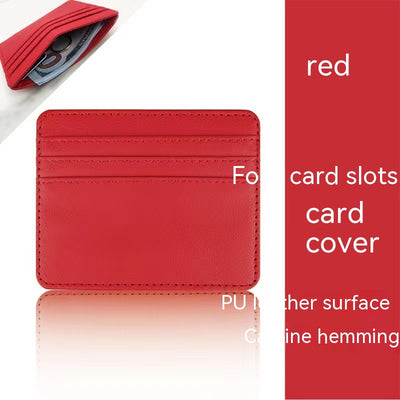 Billetera de Cuero Compacta con Múltiples Compartimentos para Tarjetas - Image 3