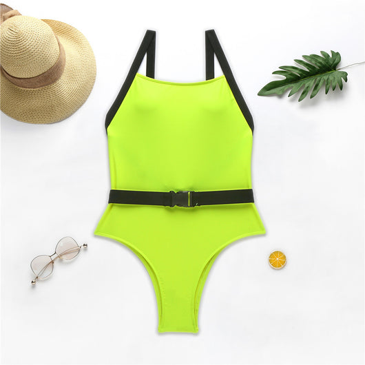 Traje de Baño Entero Fluorescente - Image 12