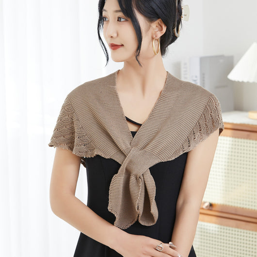 Chal de Seda Helada para Mujer - Protección de Cuello y Escote - Image 9
