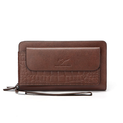 Maletín de Cuero Suave para Hombre con Múltiples Compartimentos - Image 5