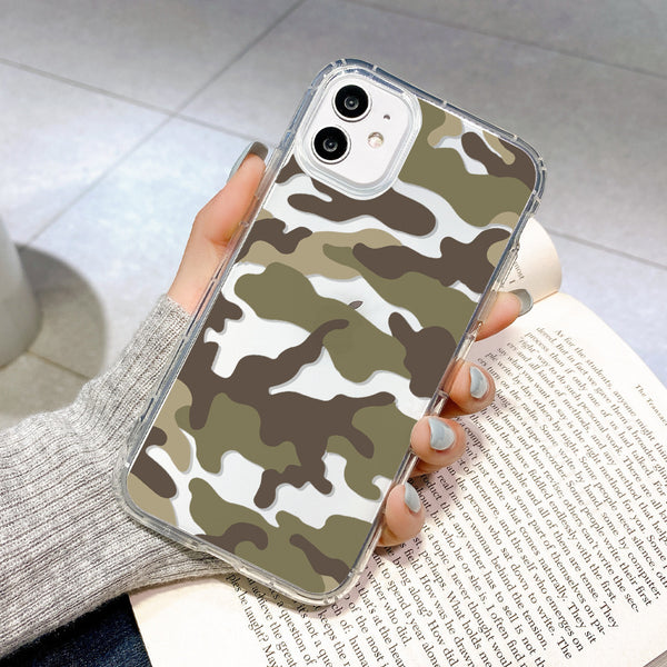 Funda Camuflada para iPhone con Protección TPU Flexible