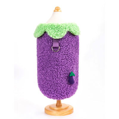 Ropa Térmica para Mascotas Estilo Coreano con Encaje de Hoja de Loto - Image 6
