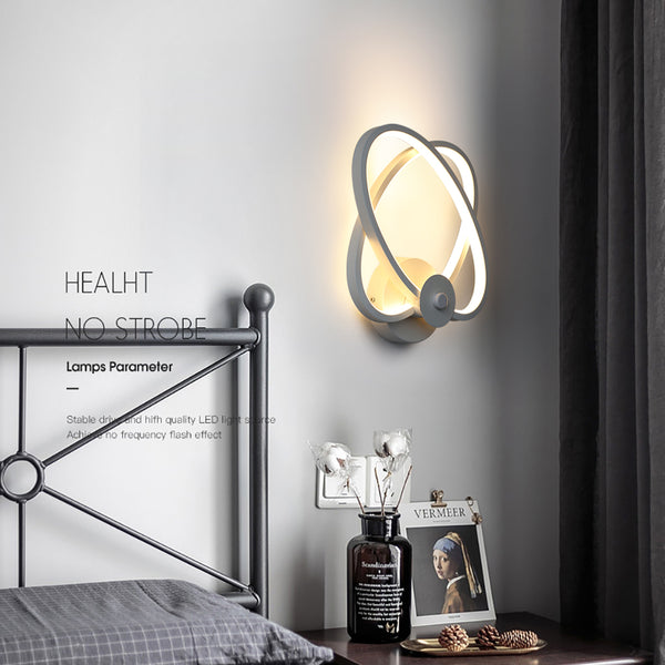 Lámpara LED de Pared Creativa para Sala y Dormitorio