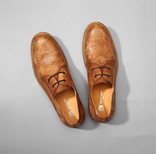 Zapatos Casuales Retro Estilo Británico para Hombre - Diseño Desgastado Transpirable - Image 10