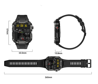 Reloj Inteligente MK66 con Llamadas Bluetooth y Batería de 400mAh - Image 4