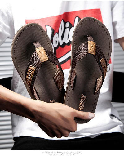 Sandalias de Playa para Hombre con Tiras de Tela Antideslizante - Image 12