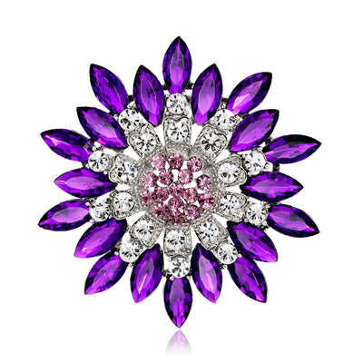 Broche Retro de Cristal Versátil para Cualquier Estilo - Image 2