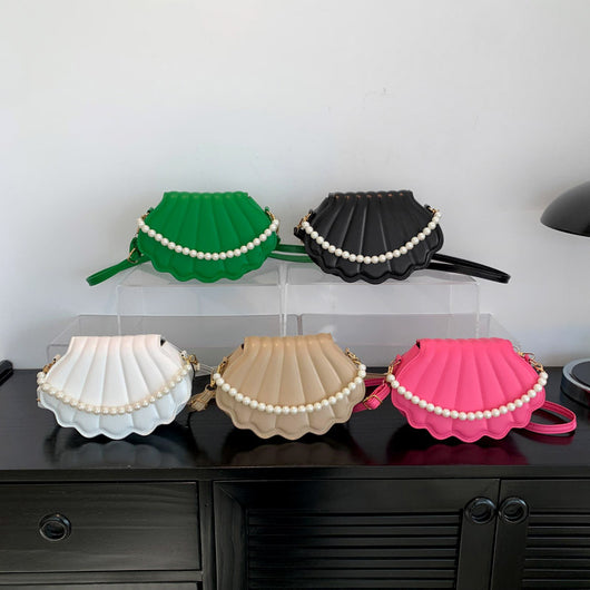 Bolsa Mensajera Minimalista para Mujer - Bandolera de Concha
