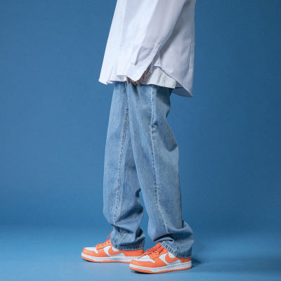 Jeans Rectos Casual con Caída Perfecta
