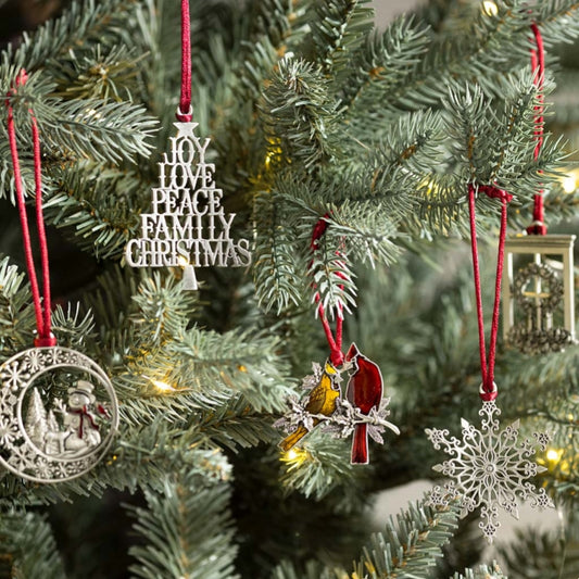 Adorno Navideño Colgante de Aleación - Decoración de Árbol de Navidad