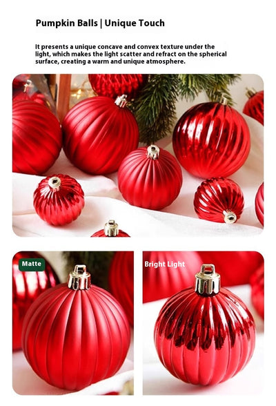 Bola de Navidad Roja Electrochapada - Adorno Colgante para Árbol - Image 26